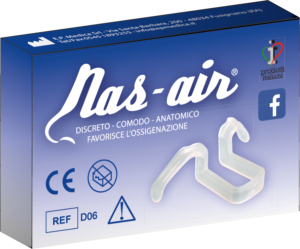 Nas-Air dilatatore nasale packaging 2022