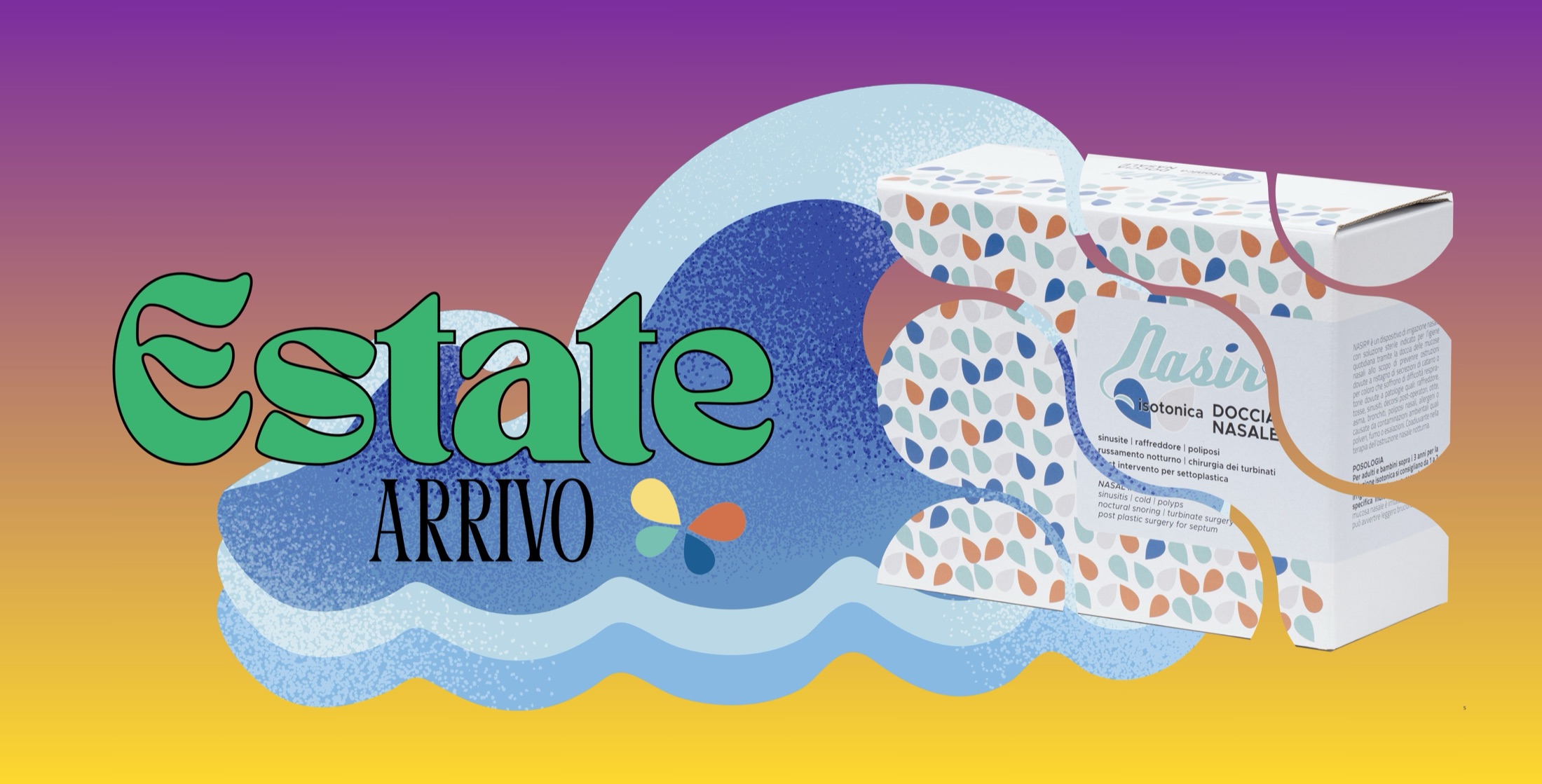 Estate in arrivo - Nasir Doccia Nasale